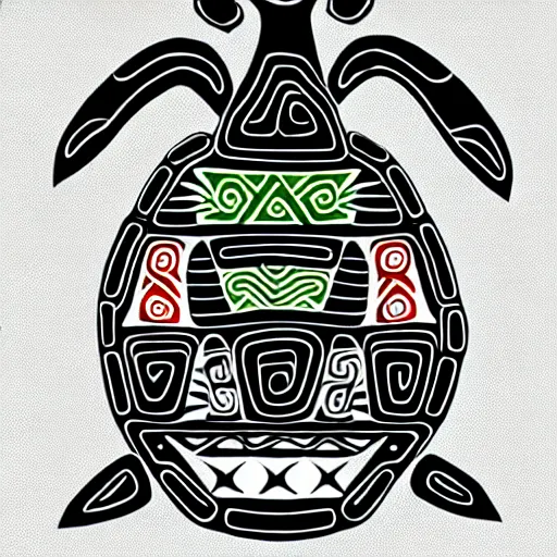 Image similar to turtle. pacific northwest coast, haida gwaii, formline, native art, tribal art, haida, clean, haida, haida