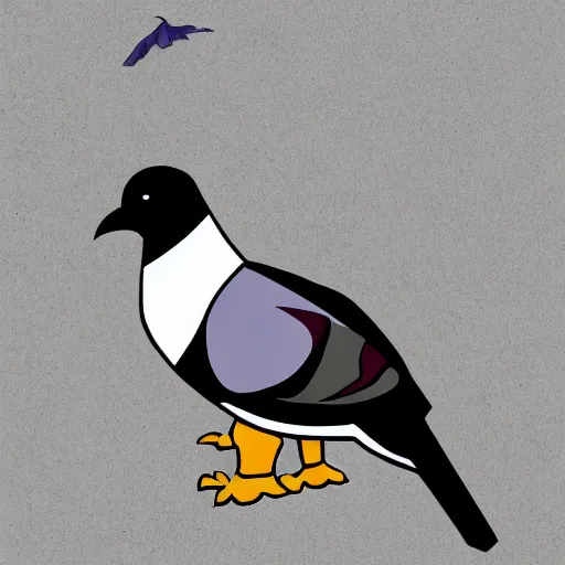 Image similar to giant evil pigeon