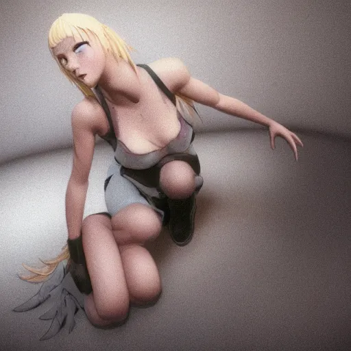 Image similar to octane render by milo manara