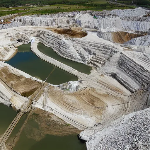 Image similar to limestone quarry in vastmanland, photo