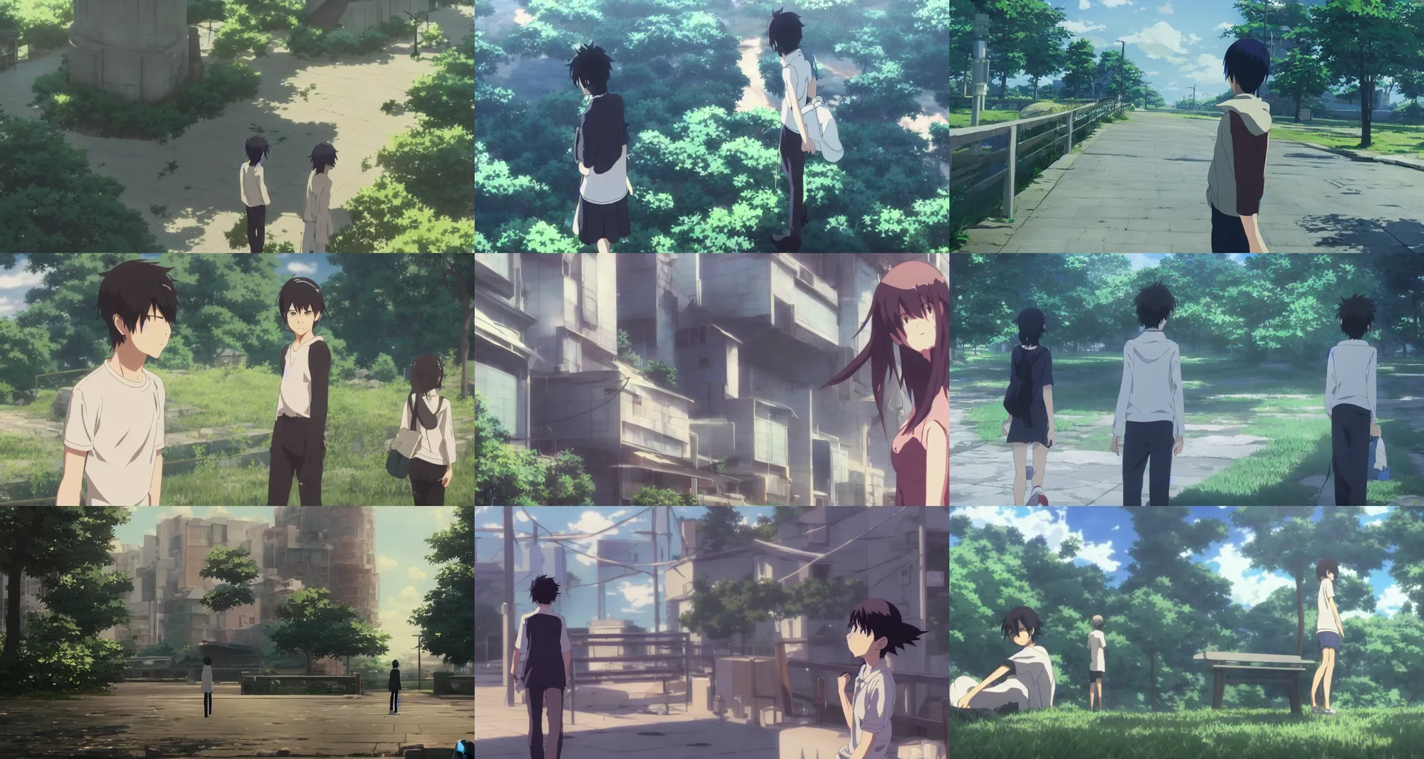 Prompt: screenshot from the anime film by Makoto Shinkai, lonely adult male, gamer, modern day, love story