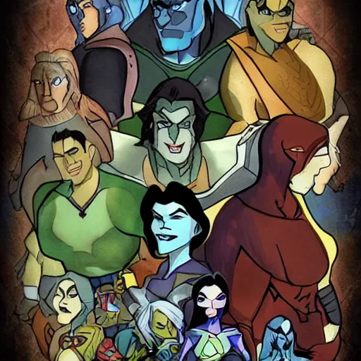 Image similar to legacy of kain in the style of calarts steven universe