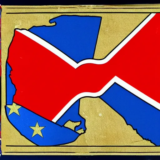 Image similar to yugoslavia flag.