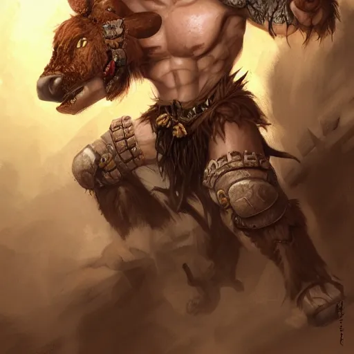 Prompt: portrait of a very very cute cow barbarian, muscular, wild, upper body, d & d, fantasy, intricate, cinematic lighting, highly detailed, digital painting, artstation, concept art, smooth, sharp focus, illustration, art by hajime sorayama