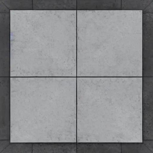 Prompt: continuous concrete albedo texture, no tiles, top - down photo, flat lighting