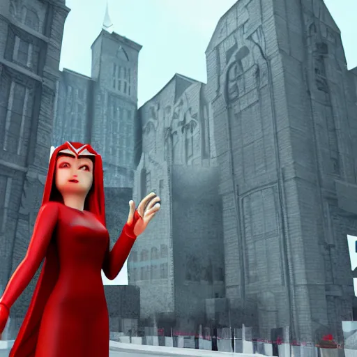 Scarlet Witch: WandaVision Skin - Roblox