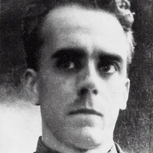 Image similar to 1 9 1 8 photograph of jordan peterson in gulag.