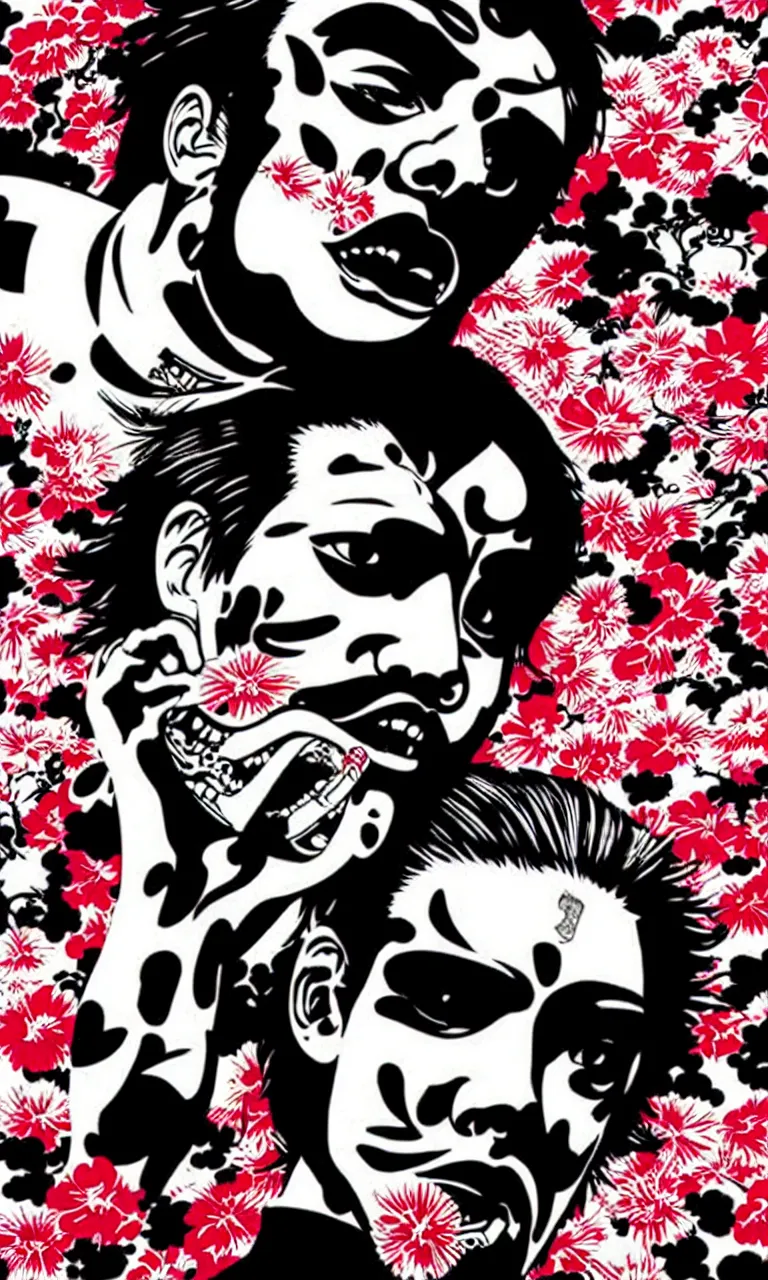 Image similar to fragrance advertising campaign by shohei otomo