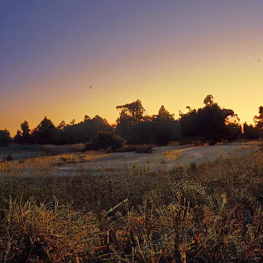 Image similar to !dream Early evening has set in. California's noncommital sun shrugs through the haze. If Midwest evenings boast a lush act of violence thrown against the sky, this so-called golden state treats its day-ends with the frugality of divorce. Dips out, aloof.