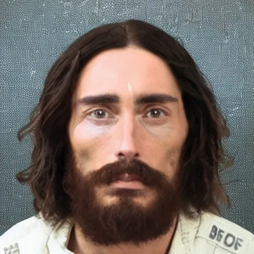 Image similar to Jesus Mugshot