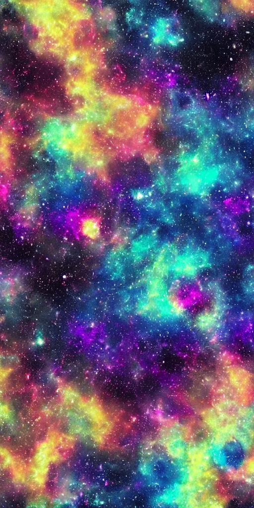 Prompt: abstract colorful galaxy pattern wallpaper, trending on artstation