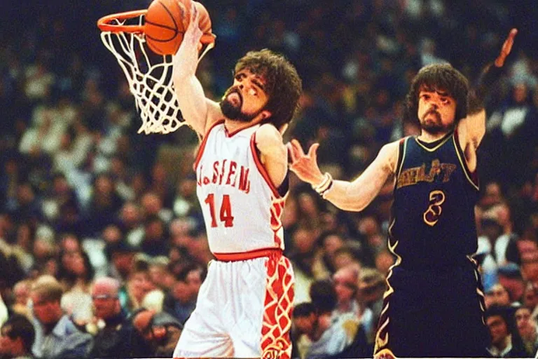 Image similar to peter dinklage nba slam dunk contest 1 9 9 7