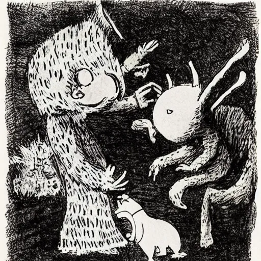 Prompt: by Maurice Sendak