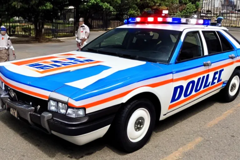 Image similar to donut wheel police cars