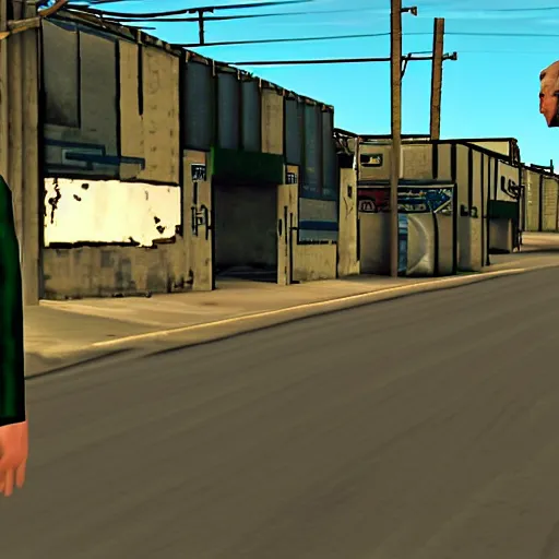 Image similar to in - game screenshot jesse pinkman in the video game gta san andreas