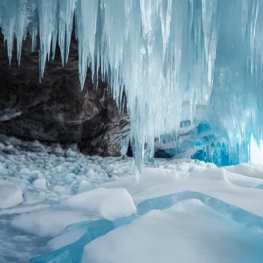 Image similar to ice cave