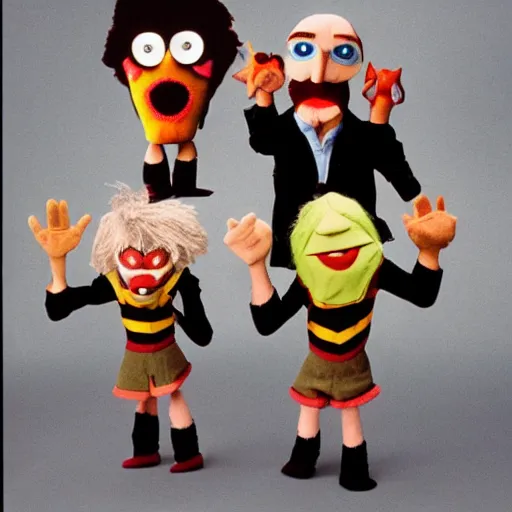 Image similar to wonder showzen puppets by jim henson