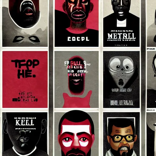 Prompt: Jordan Peele inspired horror posters