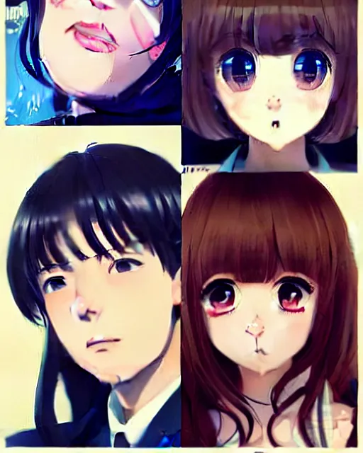 Image similar to cute girl with her boyfriend, shy emotion. back to back | very very anime!!!, fine - face, audrey plaza, realistic shaded perfect face, fine details. anime. very strong realistic shaded lighting poster by ilya kuvshinov katsuhiro otomo ghost, magali villeneuve, artgerm, jeremy lipkin and michael garmash and rob rey