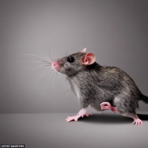 Image similar to spinning rat in multiple directions, trending on ratstation, high rat quality, winner of the rat ward