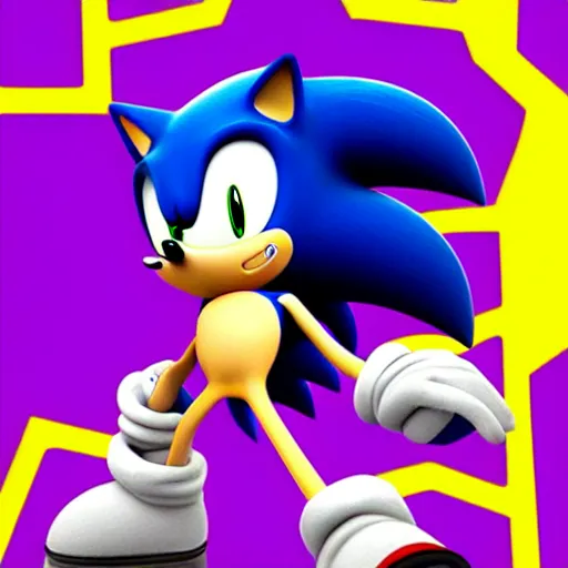 Image similar to sonic the hedgehog