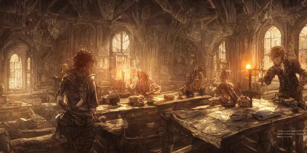 Image similar to let us not seek to satisfy our thirst for freedom by drinking from the cup of bitterness and hatred. ultrafine highly detailed hyper colorful illustration, sharp focus, octopath traveler, final fantasy, unreal engine highly rendered, global illumination, radiant light, intricate and detailed environment