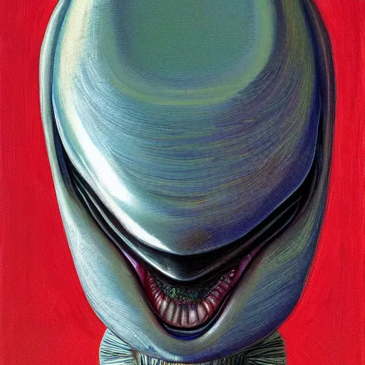 Image similar to alien by wayne thiebaud