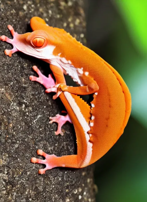 Image similar to a beautiful crested gecko