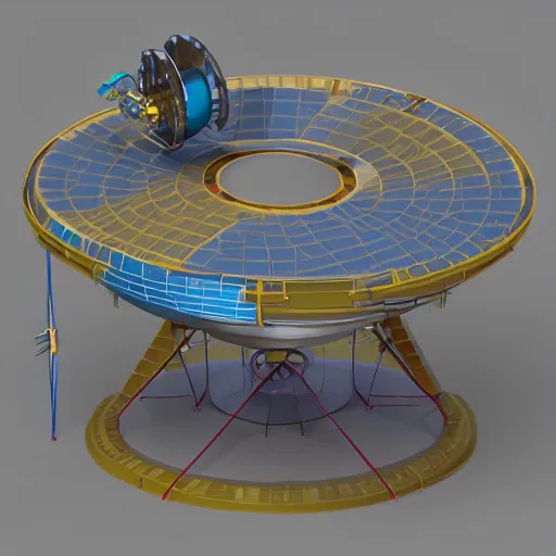 Image similar to isometric polywhirl, high polygon render