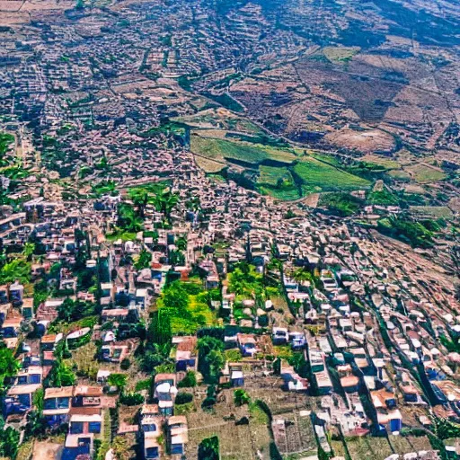 Image similar to Beqaa Lebanon, drone shot, realistic , 16k