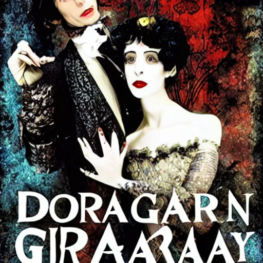 Prompt: dorian gray by tim burton