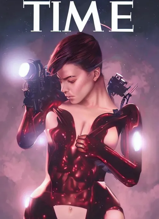 Prompt: TIME magazine cover, the coming AI singularity, by Artgerm