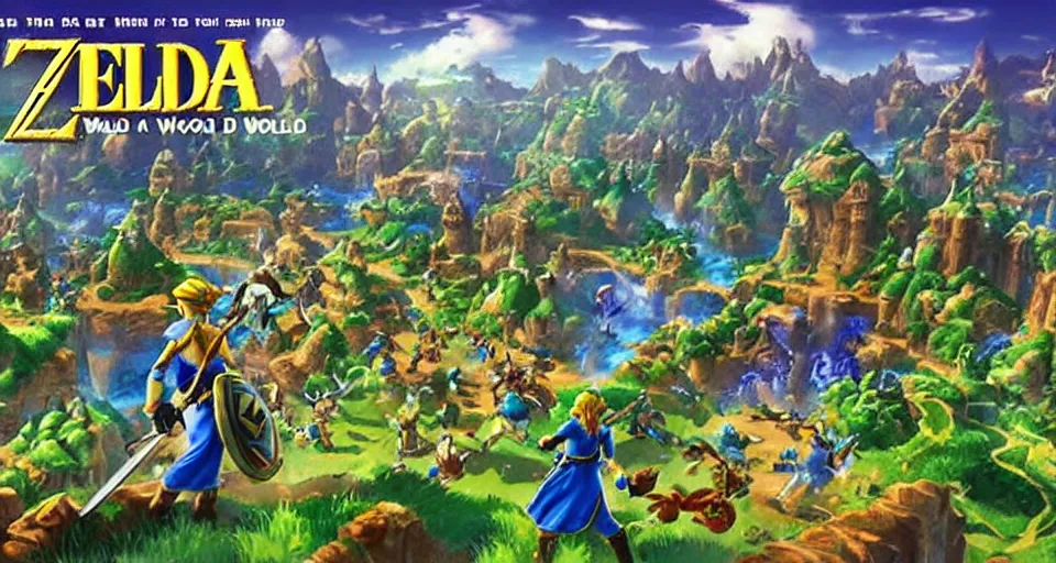 Image similar to Zelda World