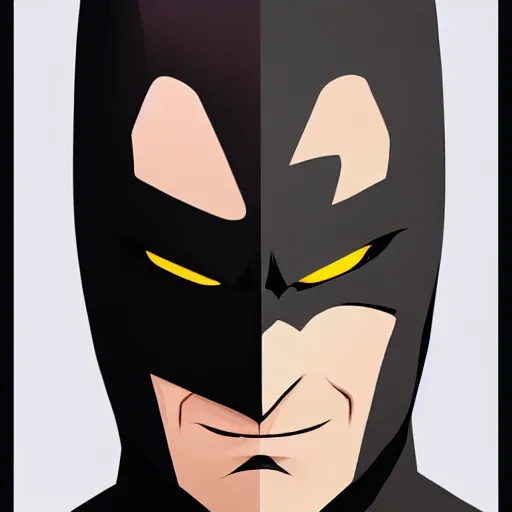 Prompt: face icon stylized minimalist batman, loftis, cory behance hd by jesper ejsing, by rhads, makoto shinkai and lois van baarle, ilya kuvshinov, rossdraws global illumination