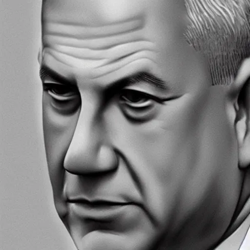 Image similar to benjamin netanyahu picture, photorealistic, detailed, photograph