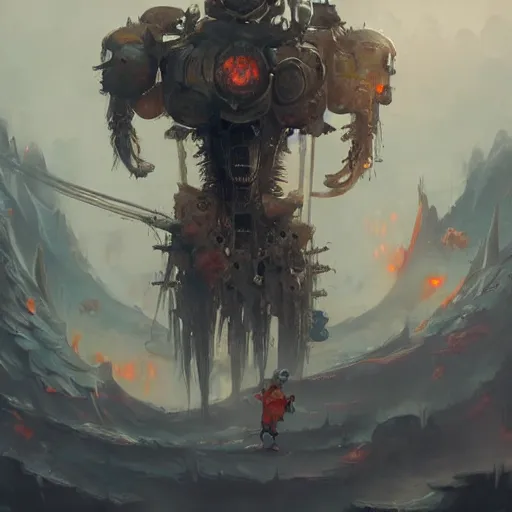 Prompt: spongebob concept art, digital painting, trending on artstation, highly detailed, epic composition, 8 k uhd, art by peter mohrbacher, tsutomu nihei