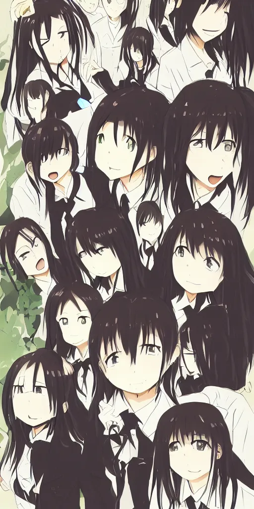 Image similar to Hikikomori drawn like Watamote