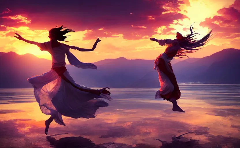 Yongzhe shi Nühai  Anime, Dance photography, Artwork