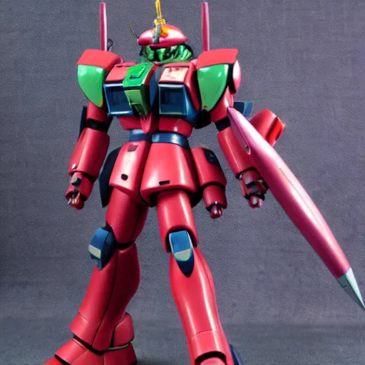 Image similar to a zaku ii ms 0 6 - f mobile suit from mobile suit gundam