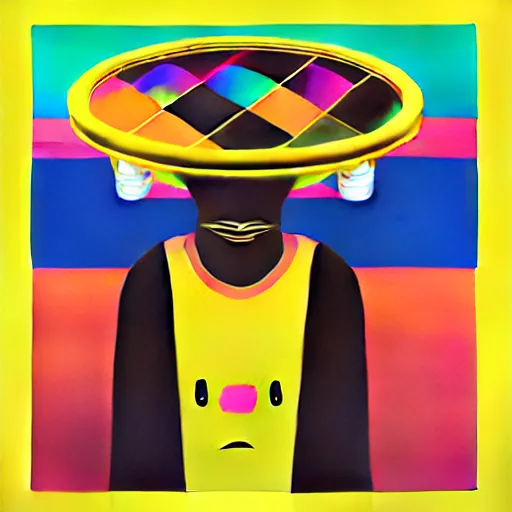 Image similar to coffee by shusei nagaoka, kaws, david rudnick, airbrush on canvas, pastell colours, cell shaded, 8 k, by basquiat