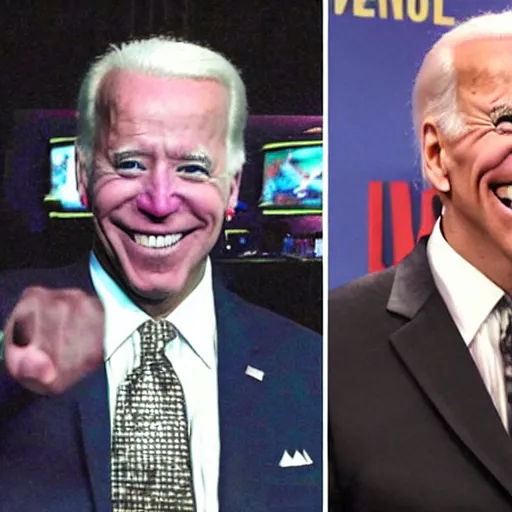 Prompt: juggalo ICP Joe Biden