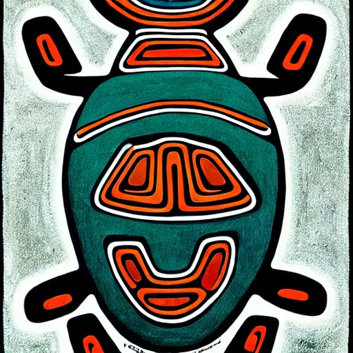 Image similar to turtle. pacific northwest coast, haida gwaii, formline, native art, tribal art, haida, clean, haida, haida