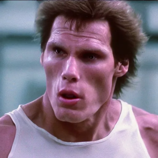 Image similar to Live Action Still of Jerma in Rocky II, real life, hyperrealistic, ultra realistic, realistic, highly detailed, epic, HD quality, 8k resolution, body and headshot, film still