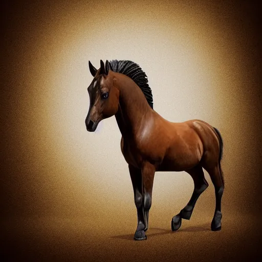 Image similar to horse in coat conceptual art, artistic, 8 k resolution, trending on artstation