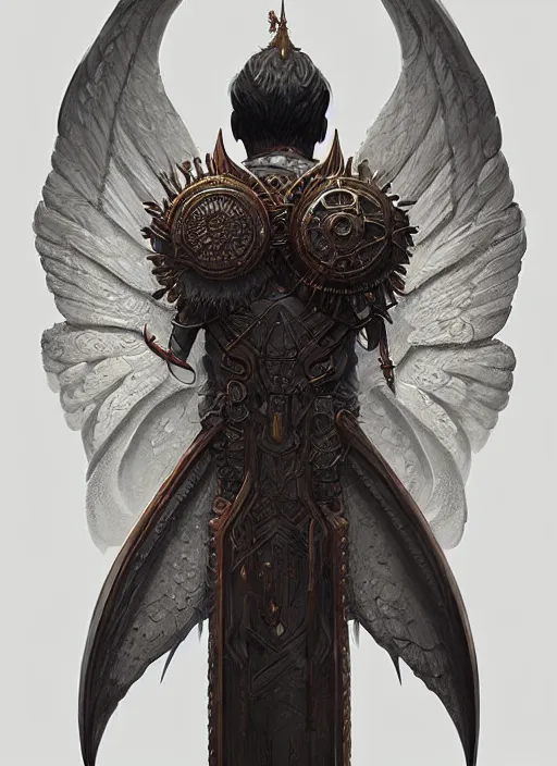 Image similar to super detailed ornate wings artifact, highly detailed, digital painting, artstation, concept art, matte, sharp focus, illustration, art by artgerm and greg rutkowski, dreadjim, zeen chin