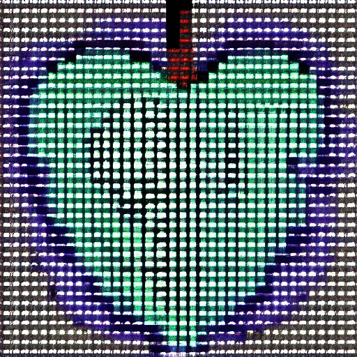 Image similar to apple pixel art