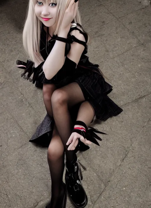 Prompt: misa amane. by arian mark