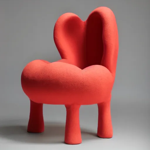 Image similar to a uterus shaped chair