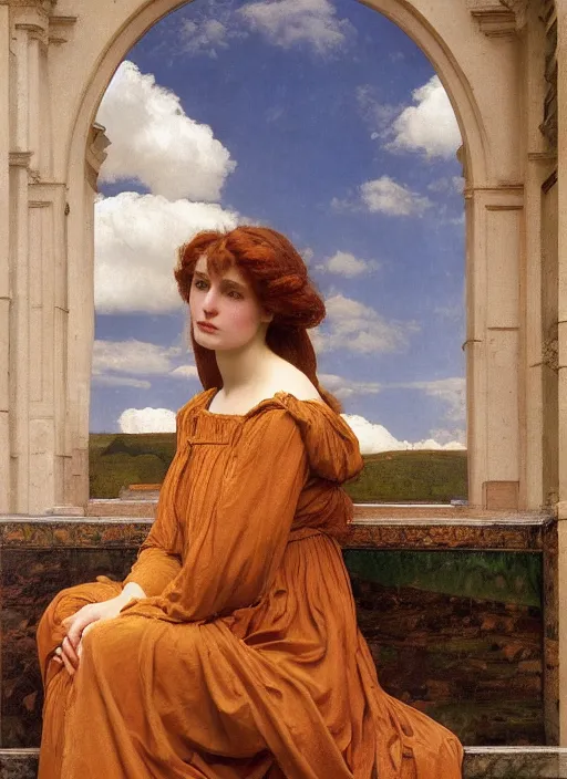 Image similar to preraphaelite colour photography by frederic leighton, 8 k