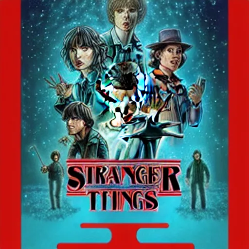 Image similar to digital art of stranger things season 5 by ArtStationHQ